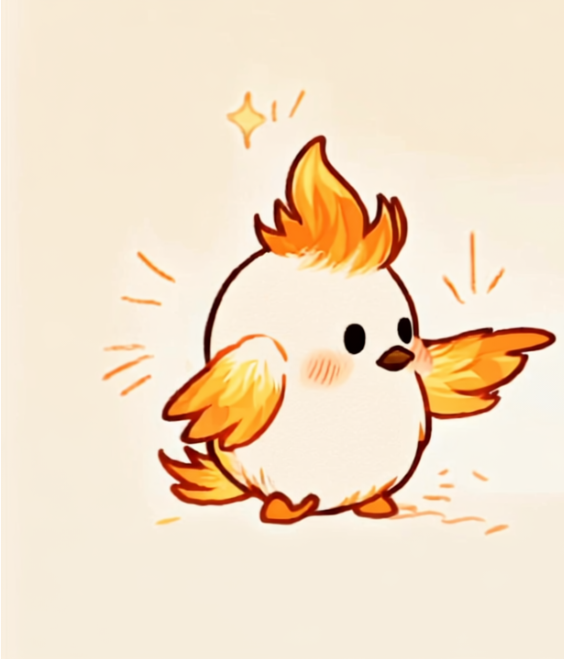 Mascot pointing