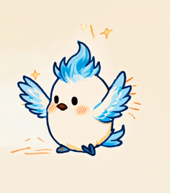 Mascot pointing